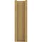Ekena Millwork 5 1/2-in W x 14-in D x 18-in H Balboa Block Rough Cedar Woodgrain TimberThane Outlooker, Primed Tan OUTUR055X14X18BOA44RCPR - alternate 6